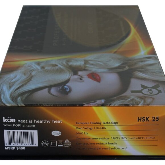 HSK #25 PROFESSIONAL 4-IN-ONE CURLING SET - Picture 1 of 6